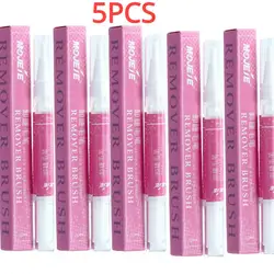 5PCS Eyelash Extension Glue Remover Eye Lashes Make Up Remover Pen Non-irritating Eyelash Gel Remover