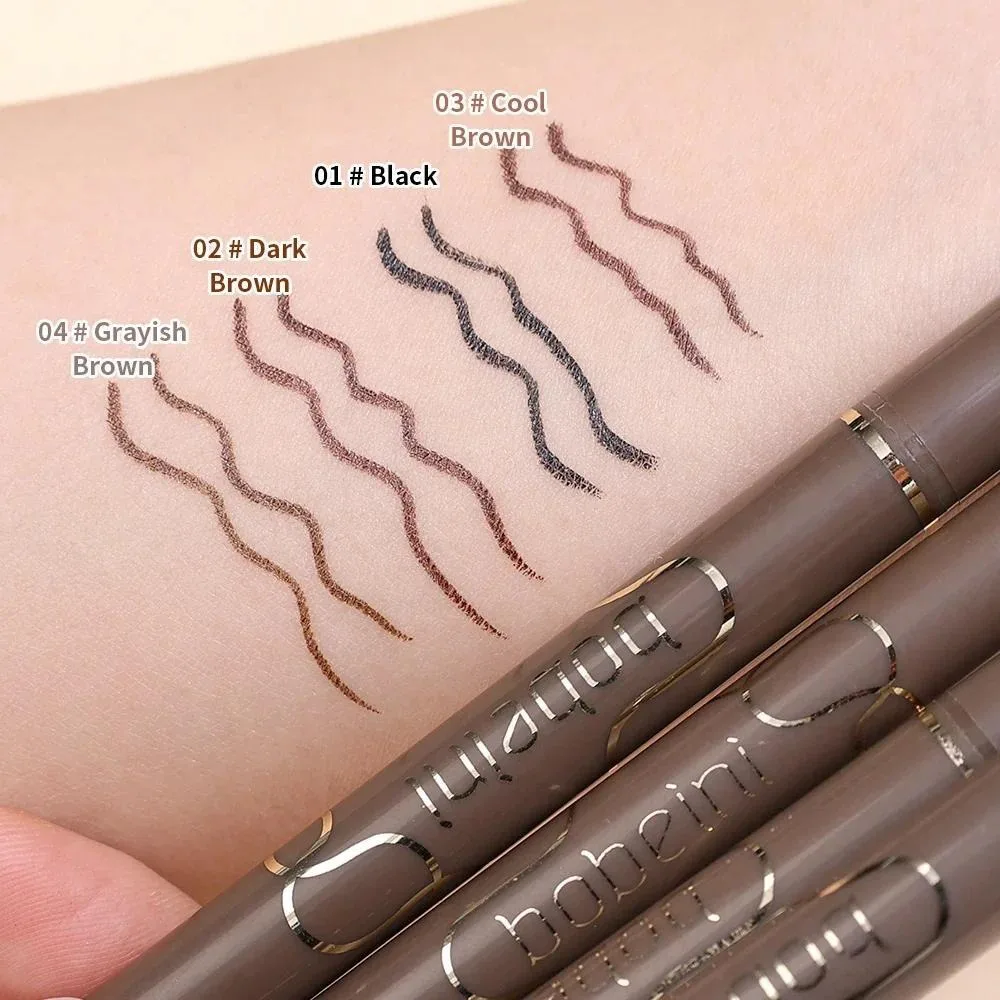 Waterproof Quick-drying Liquid Eyeliner/ultra-fine Matte Black Brown/long-lasting Silkworm Eyeliner/eye Makeup/gifts