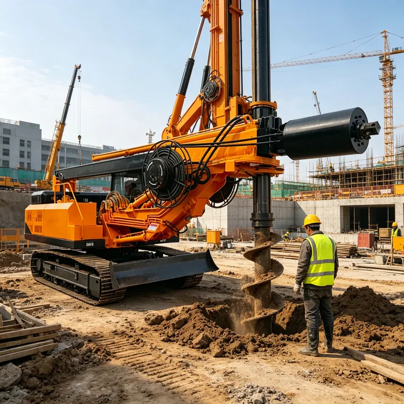 Customized Positive Circulation Rotary Drilling Rig, Hydraulic Rotary Head for Drill Rig