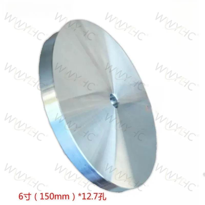 Fits for Gem Processing Angle Grinder 6 Inch 12.7mm Bore Polishing Disc Zinc Alloy Polishing Plate Tool