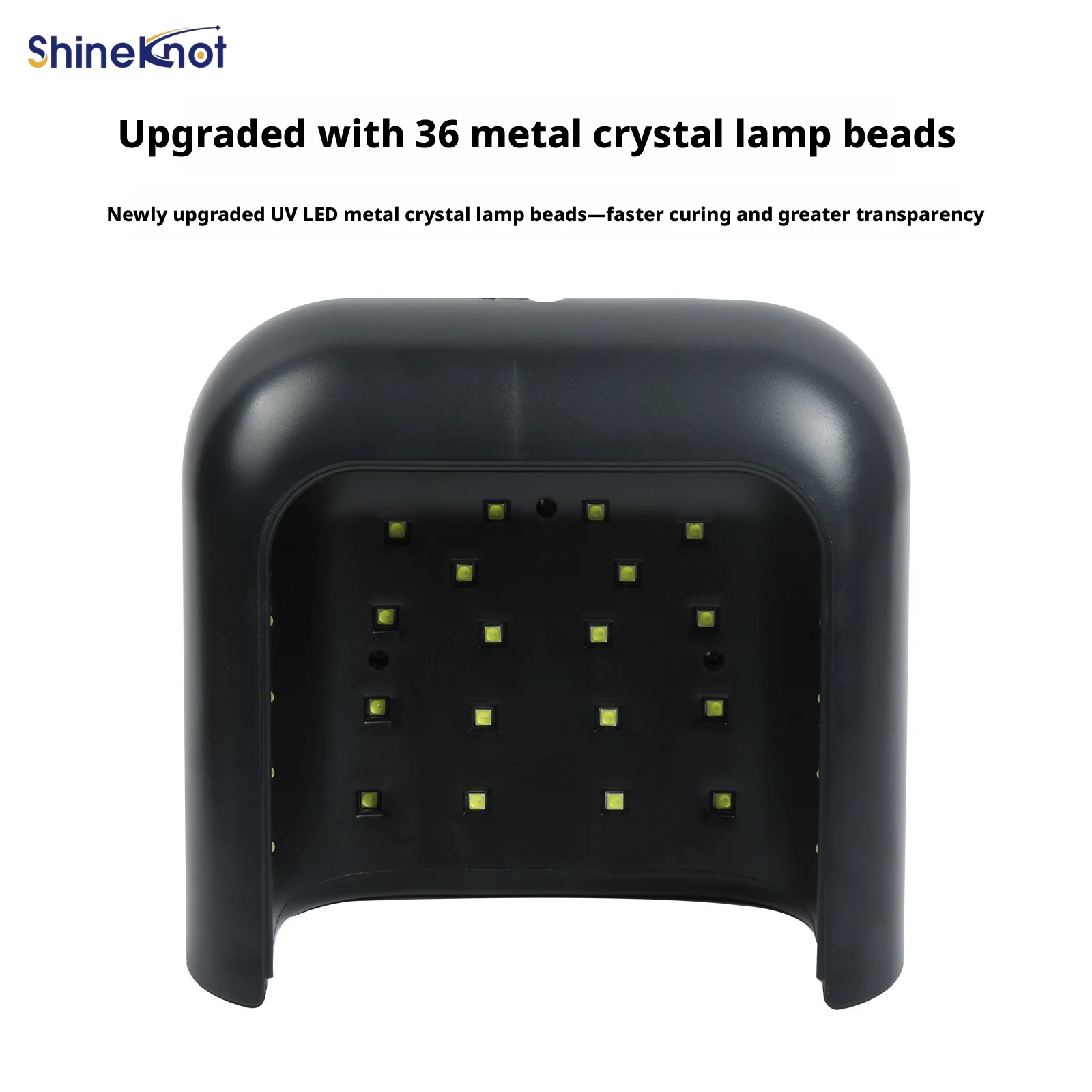 SHINEKNOT 48W Smart Sensor Nail Machine UV Lamp 365nm 405nm Dual Light Sources High-Quality Gel Curing Lamp Four-Speed Timer