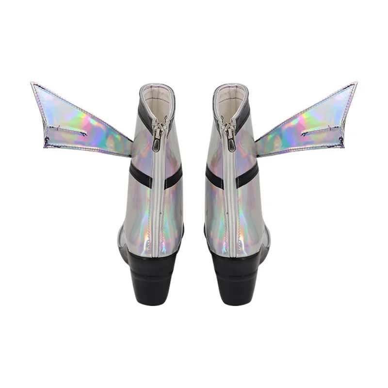 Jogo anime sapatos lol batalha das lendas seraphine botas personalizadas adereços de festa de halloween em tamanhos grandes para homens e mulheres