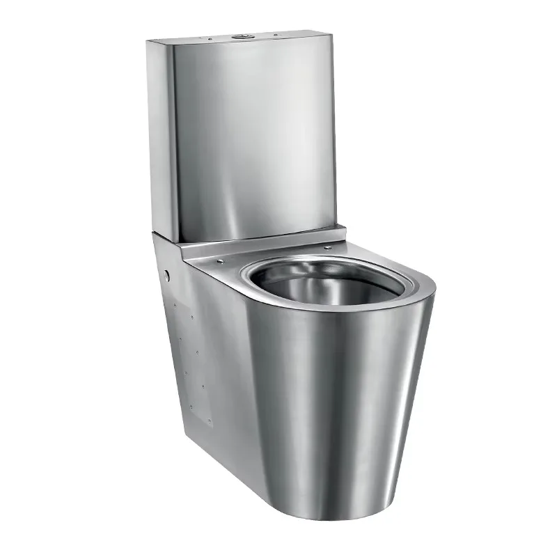 HONGDEC 304 Stainless Steel Commercial Toilet caravan Toilet High-efficiency Water-saving One-piece Toilet