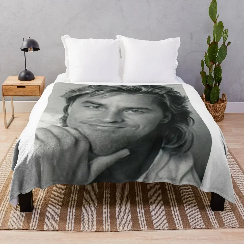 

Don Johnson Throw Blanket Easy Care Comfortable Blanket for Couch