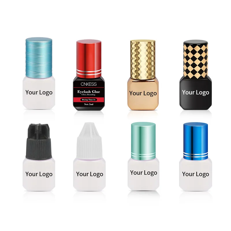 CNK factory Extra Strong Eyelash Glue Extension Supplies 5g 0.5 Second Dry Lash Glue for False Eyelash Waterproof Adhesive Lift