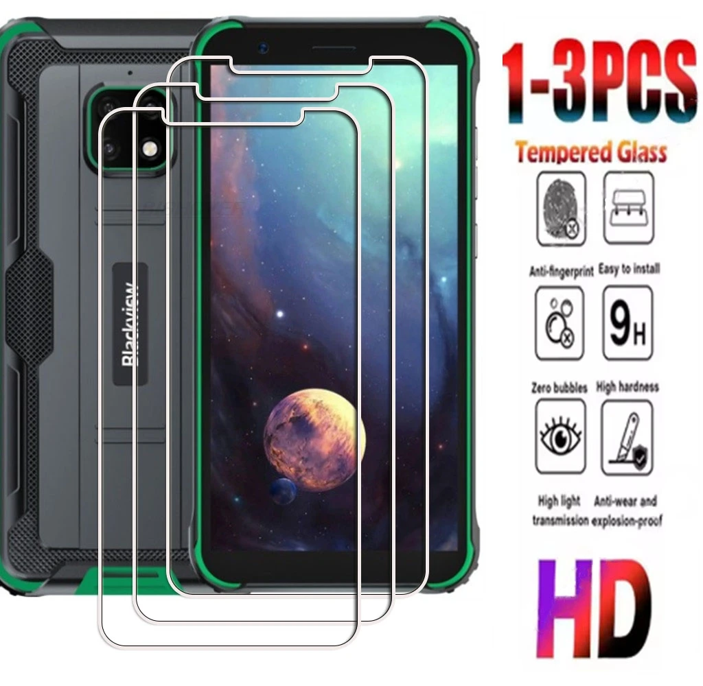 1-3 piezas de vidrio templado HD 9H para Blackview BV4900 Pro 5,7 "Blackview BV4900S BV4900 película protectora de pantalla