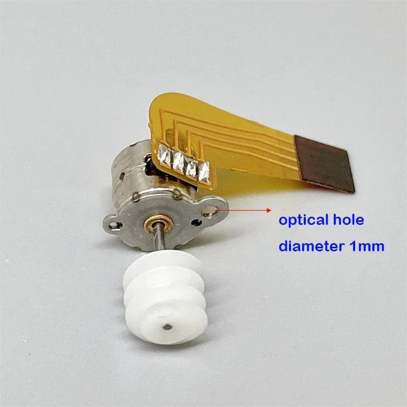 DC 3V 4V 5V Precious Tiny Stepper Stepping Motor with Worm Gear 2-phase 4-wire