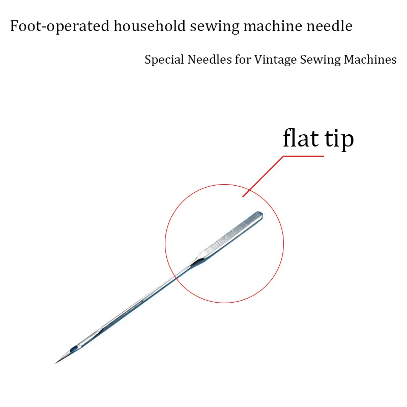 100PCS Fly Tiger HA×1 Sewing Needles for Vintage Treadle Domestic Sewing Machine Household Multifunctional Needle
