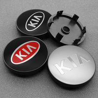 4Pcs 60mm Car Wheel Hub Center Cap Emblem Badge Stickers For Kia Rio 2 3 K3 K5 Ceed Sportage Picanto Sorento Soul KN Accessories