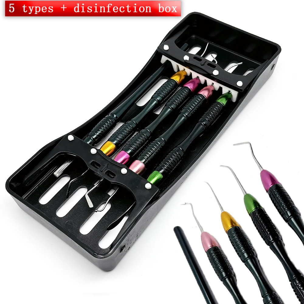 Dental Composite Resin Filling Spatulas Aesthetic Restoration Resin Filler Restoration Instrument Dentist Tools