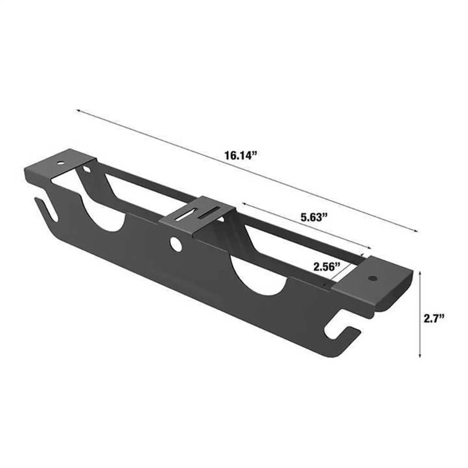 Angle Grinder Holder 2 Bay Organized Storage Multifunctional Wall Mount Bracket