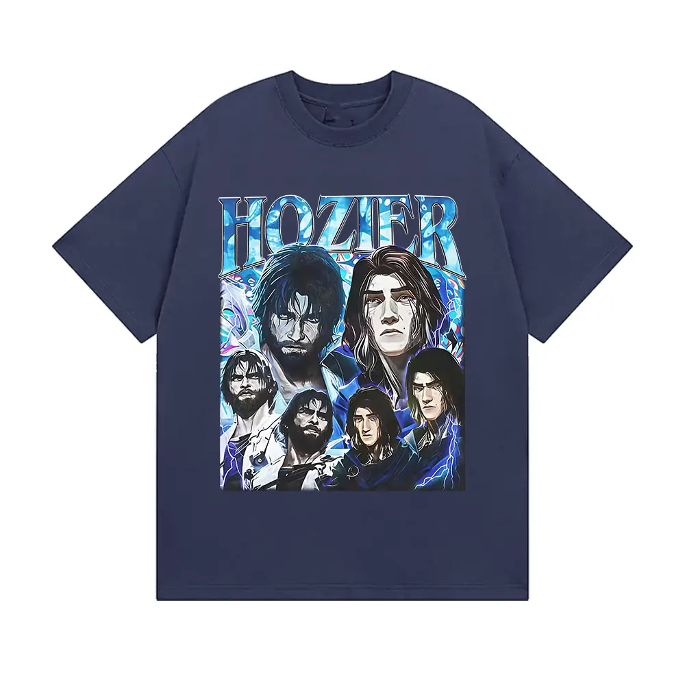 محدودة آرثر مورغان Hozier الجرافيك تي شيرت ملابس للرجال تأثيري تي شيرتات قصيرة الاكمام رجل خمر بلايز القطن عالية الجودة