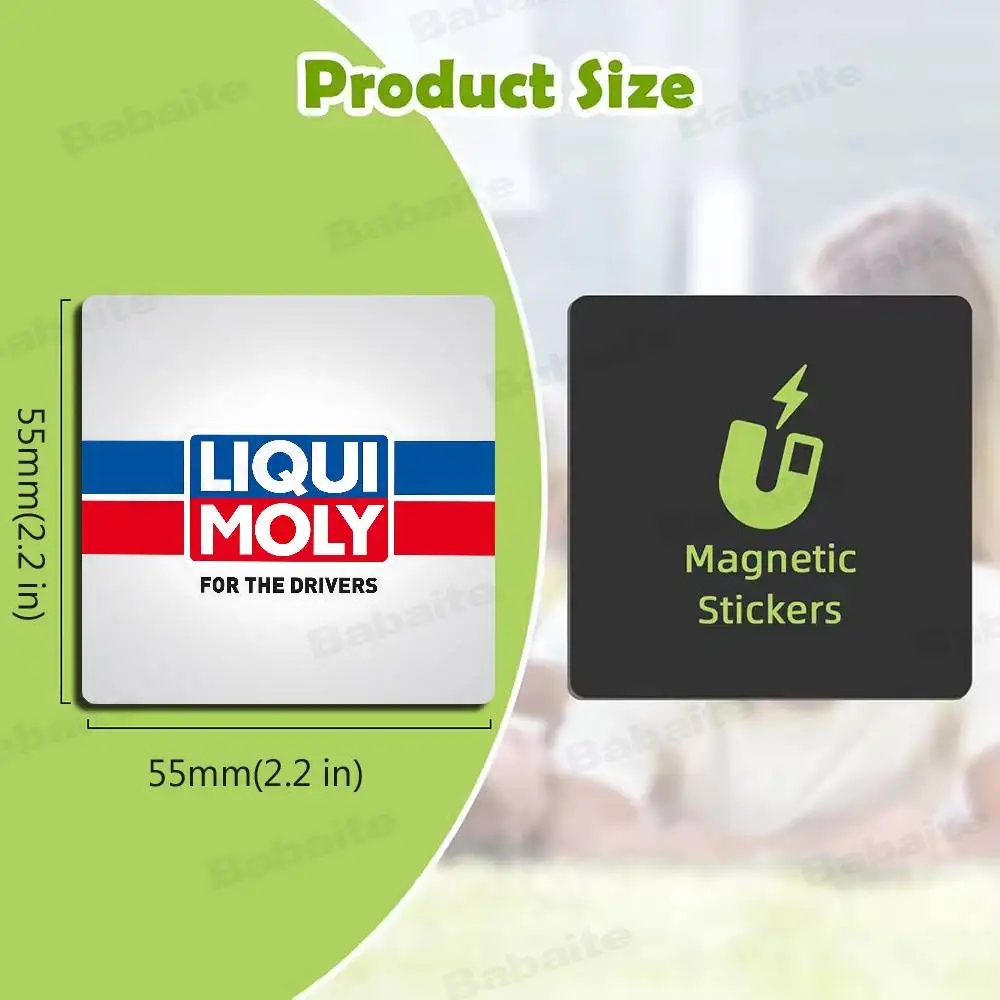 LIquis Molies PVC Refrigerator Magnets Heat Transfer Printing Fridge Sticker for Home Kitchen Decor