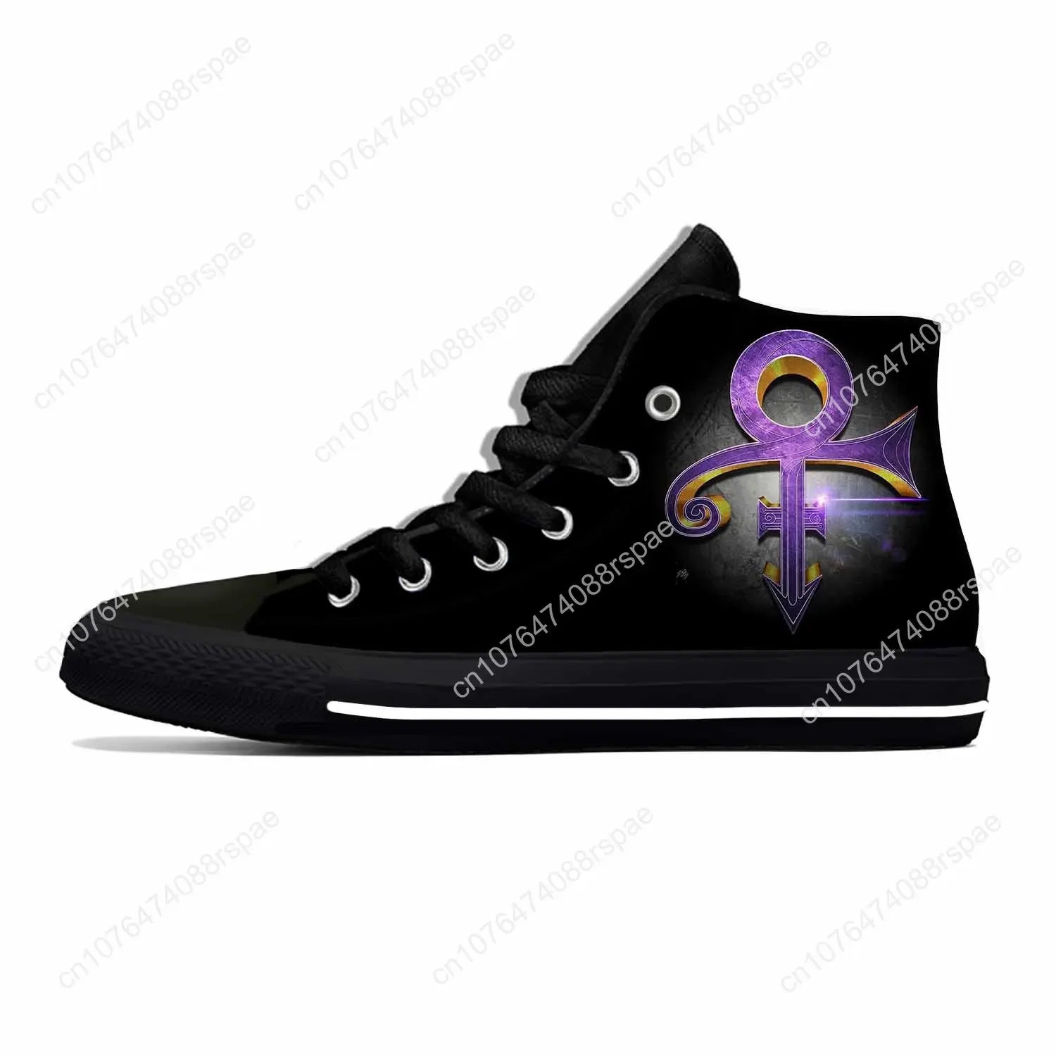 Baskets montantes pour hommes et femmes, chaussures de planche classiques, chanteur chaud, Prince Symdangers, Rogers, Nelson Purple Rain, Casual Gril