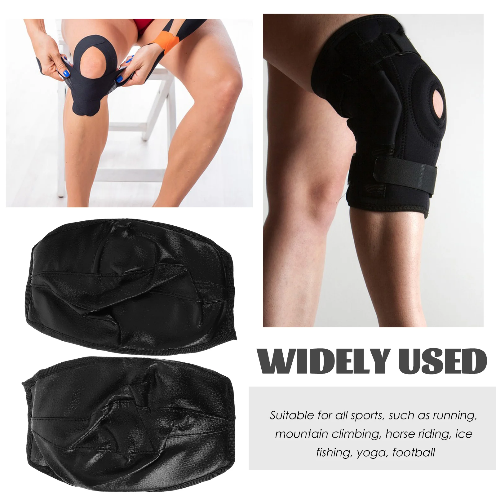 

Winter Knee Warmers Thermal Insulated Knee Sleeves for Skiing Sports Protection Warm Comfort Fit for Men Women