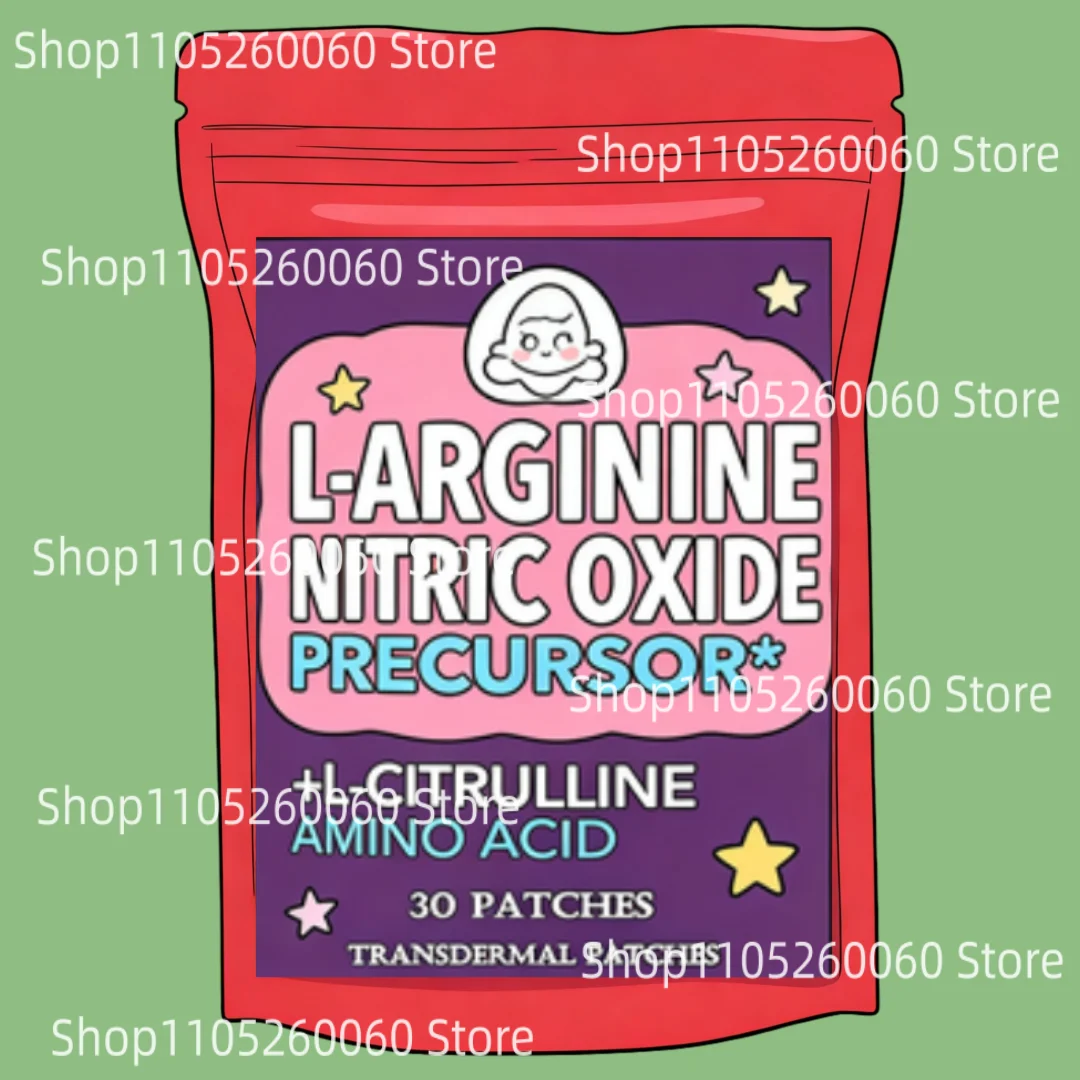 L-Arginine for Men L Citrulline Blend Complex with Transdermal Patches 30 Patches