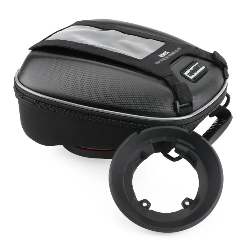 Applicable Kawasaki Z400 ZX-4R Z650RS motorcycle fuel tank hemming bag waterproof tail bag quick release fuel tank bag