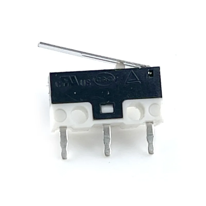 Micro Switch with Certification Electrical Straight Handle3AMicro Switch Game Toy Button Reset Mouse Switch