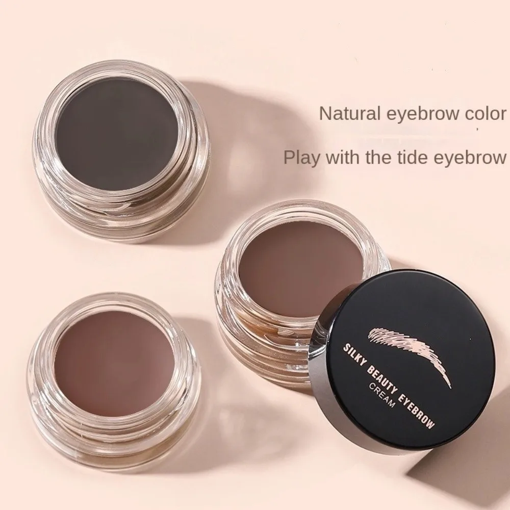 Nouveau 4 couleurs crème pour les sourcils longue durée séchage rapide outils cosmétiques utilisation multifonctionnelle outil de maquillage des sourcils imperméable