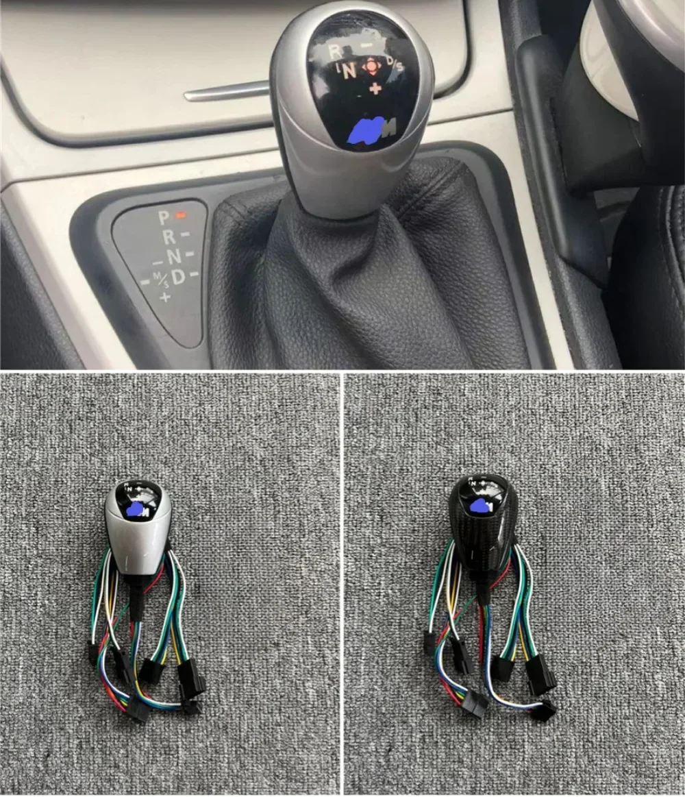 

For BMW E90 E91 E92 E93 E82 E87 E88 E89 E46 E60 Change M3 Electronic Shift Handball Shift Knob Shift Head