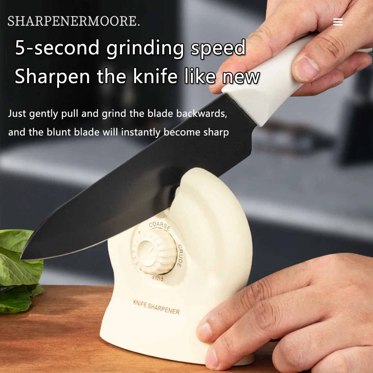 Adjustable Sharpener, Precision Fixed Angle System, Multifunctional Tool For Kitchen Knives, Imported & Fast Sharpening Artifact