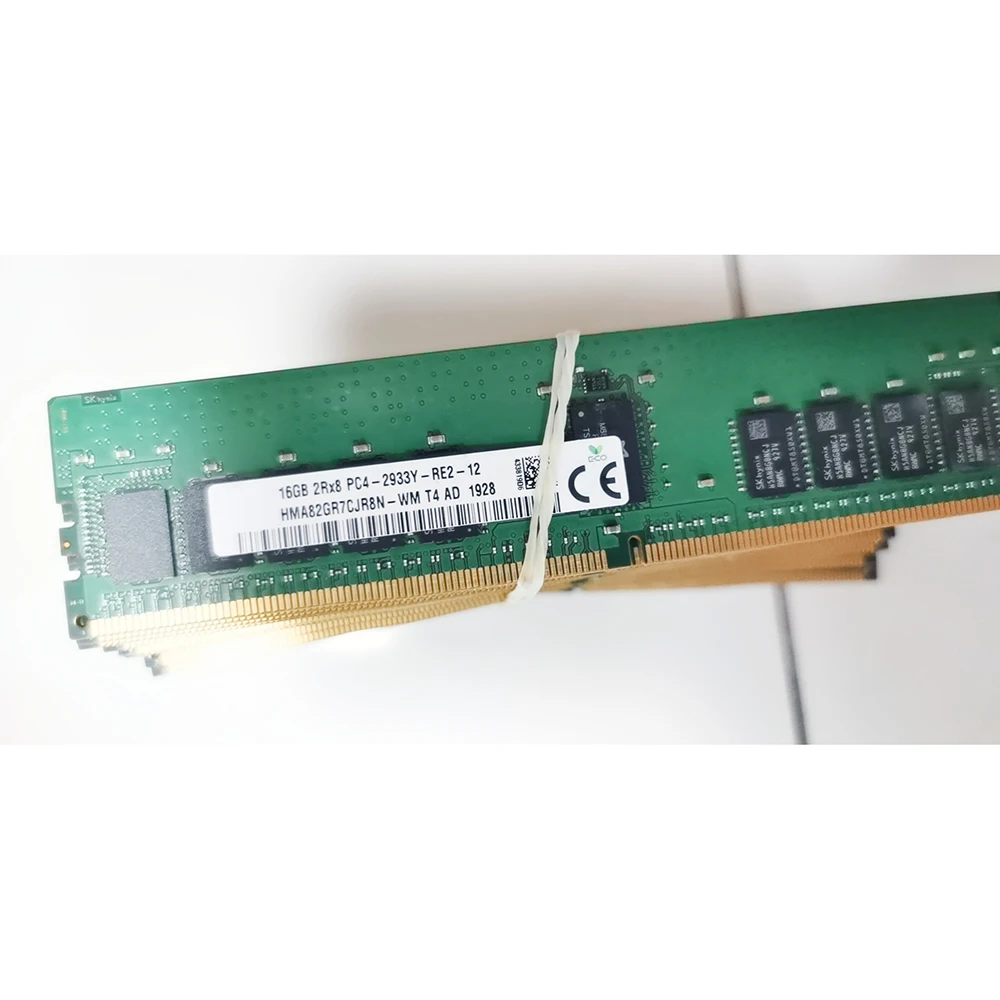 

1PCS For SK Hynix RAM 16G 16GB 2RX8 DDR4 PC4-2933Y-RE2 HMA82GR7CJR8N-WM T4 Server Memory