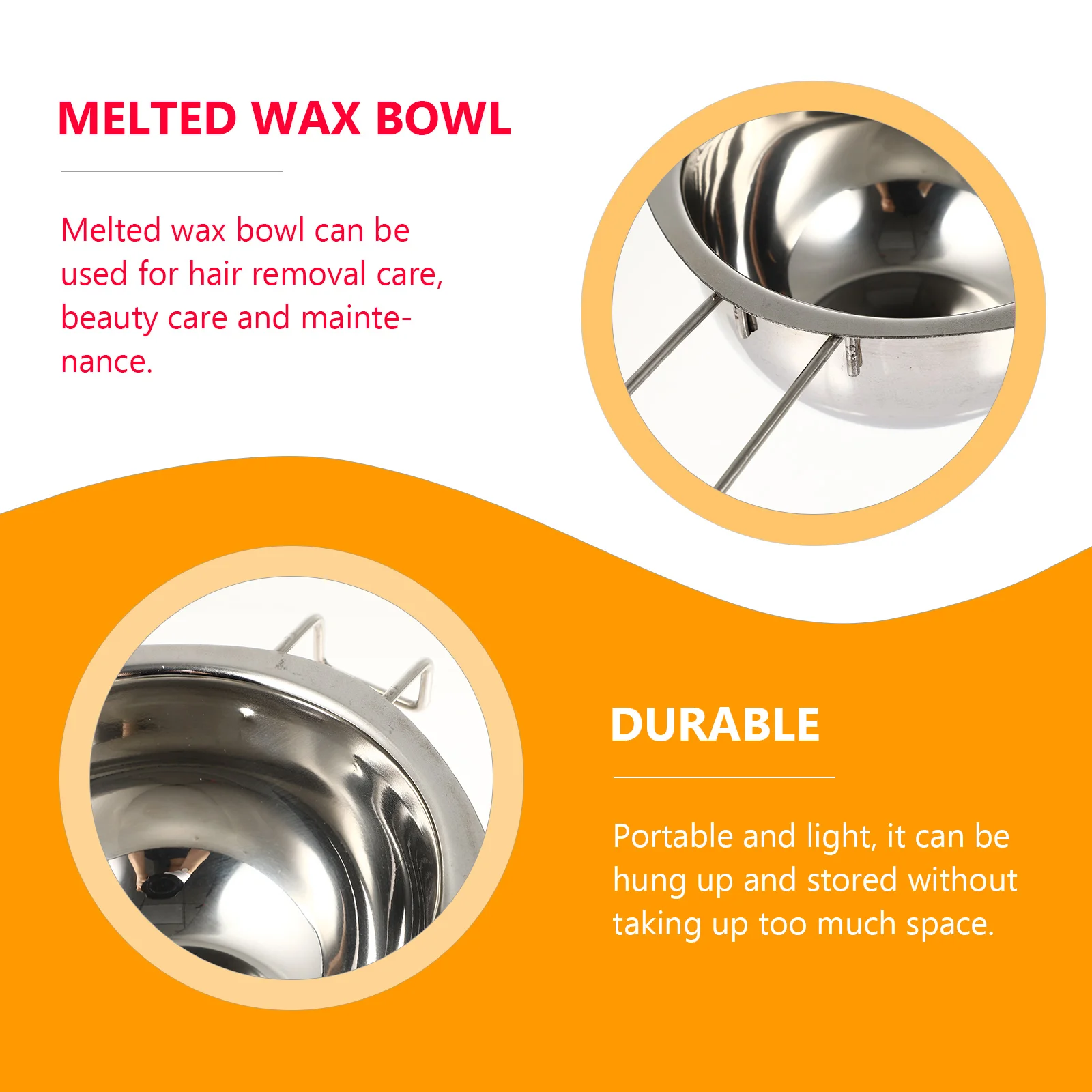 

1 set 1 Set Stainless Steel Soap Melting Pot Long Handle For Diy Wax Heater Accessory Lightweight Durable Melting Container Bowl