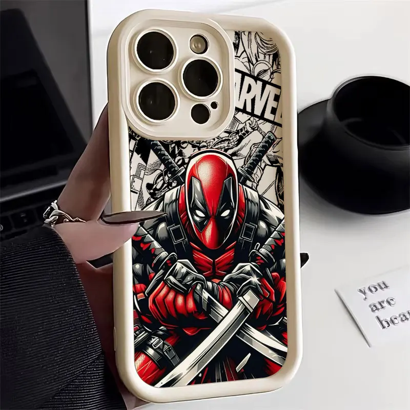 Movie Deadpools Phone Case For OnePlus 15 13 13T 12 12R 11 11R 10R 8T Nord CE Ace 2 3 4 5 6 Lite 4G 5G Soft Silicone Back Cover - view 3