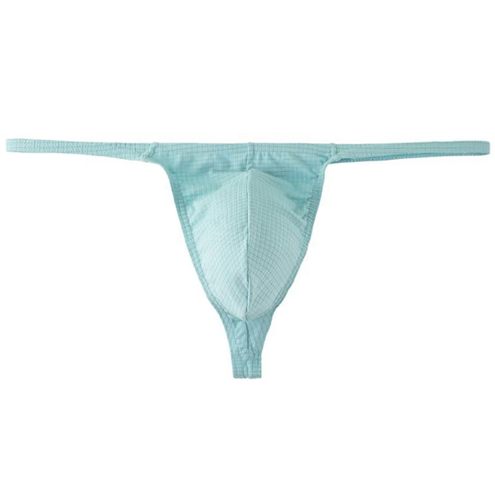 

Men Sexy G-string U Pouch Low Rise Underpants Men Solid Underwear For Man Solid Briefs Breathable Men's Panties Elastic Thong