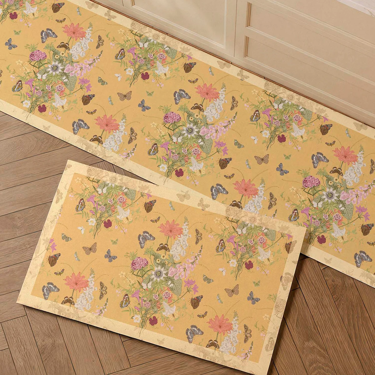 Floral Kitchen Mat Floor PVC L - огляд і ціна Commercial Kitchen Light