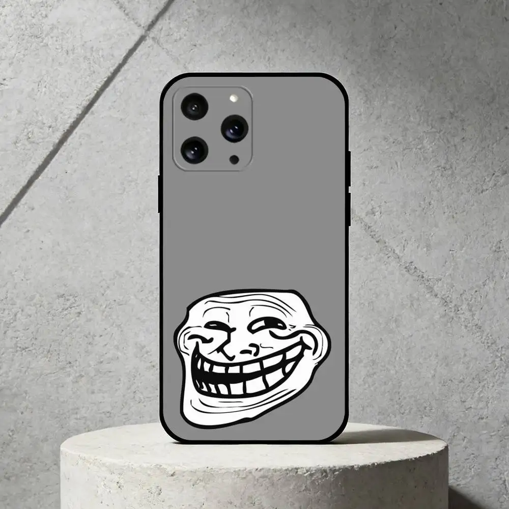 R-Runaway expression Phone Case For iPhone 17,16,15,14,13,12,11 Plus,Pro Max,SE4Soft Silicone Black Cover