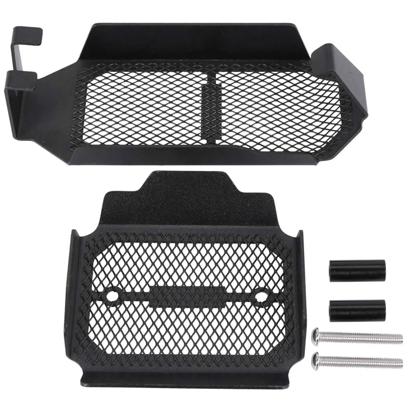 Motorcycle Grille Guard Oil Cooler Cover Protection Radiator Shield Black Metal For Ducati Scrambler800 Scrambler 800 2015-2021