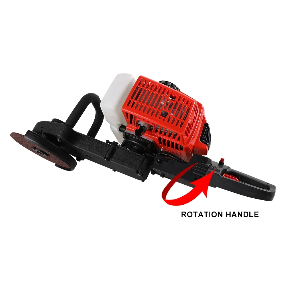 

2026 1900 Вт Угловая шлифовальная машина Бензиновая высокая мощность 63,3 куб.см 188 мм Режущий диск Полировальный станок по металлу