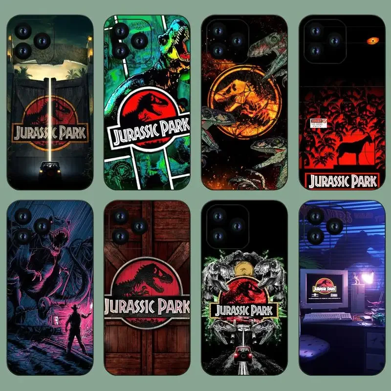 Film Jurassic Park Dinosaur World Phone Case For iPhone 11 12 13 14 Mini Pro XS Max X S Plus XR Shell