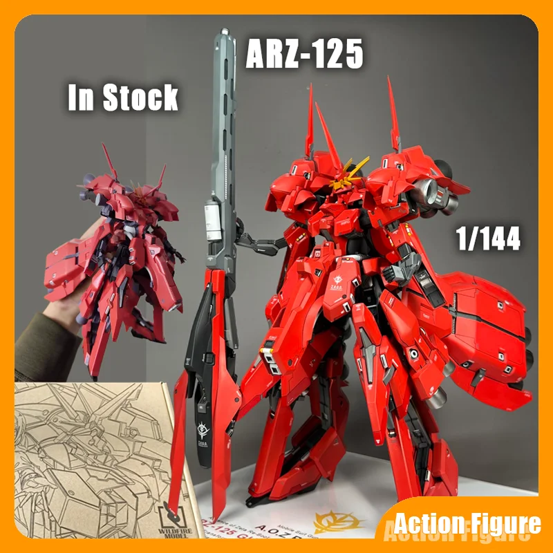 

New Spot Product Liao Yuan Model Hg 1/144 Arz-125 Rehaize Aoz Assembly Model Kits Action Figure Robot Plastic Model Gifts Toys