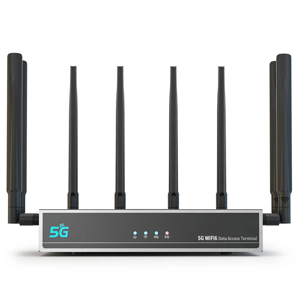 Router 5g dual band 3000Mbps di alta qualità Cpe CPU MT7981 + SDX62 Gigabit 5g Router Wifi