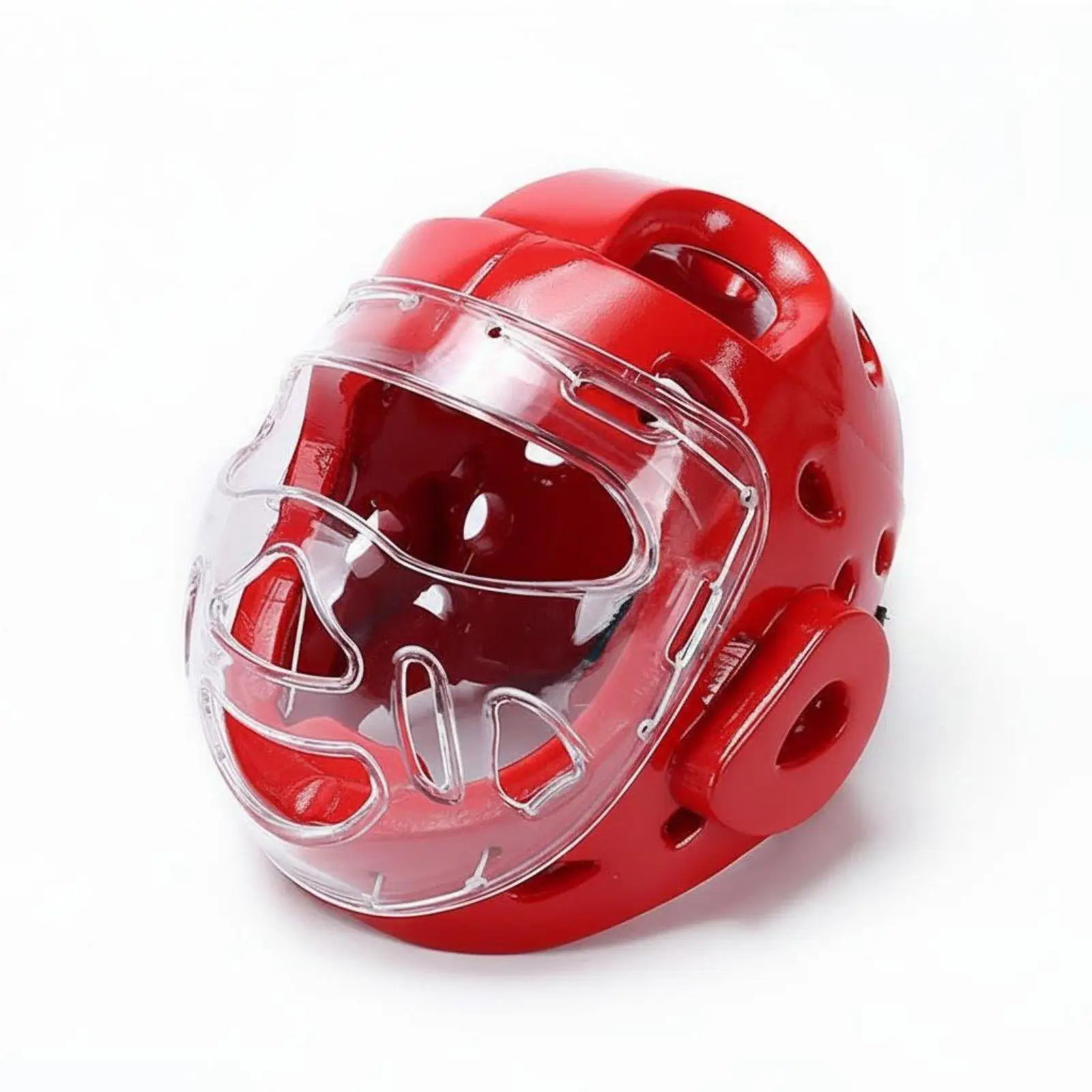 Polyurethane Taekwondo Head Protector Sparring Helmet with Ear Guard Karate Head Gear for Protection Taekwondo Children