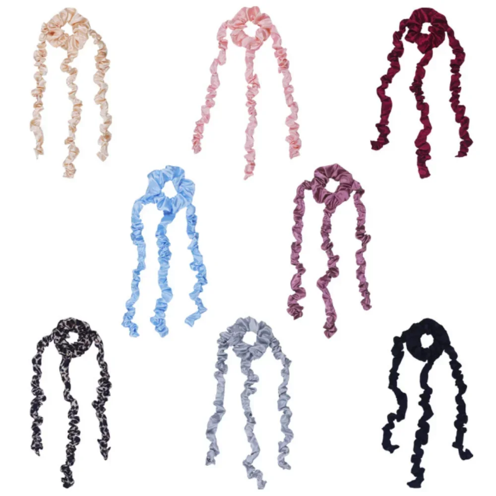 Nouvelle tige à friser sans chaleur, bigoudis sans chaleur, méduse, bigoudis, boucles en soie, ruban, bandeau, outils de coiffure