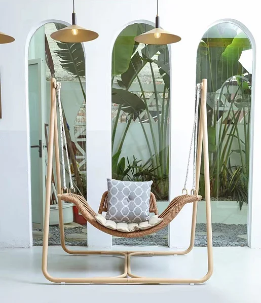 

Подвесное кресло-качели для отдыха на открытом воздухе, прочное, под дерево, одноместное