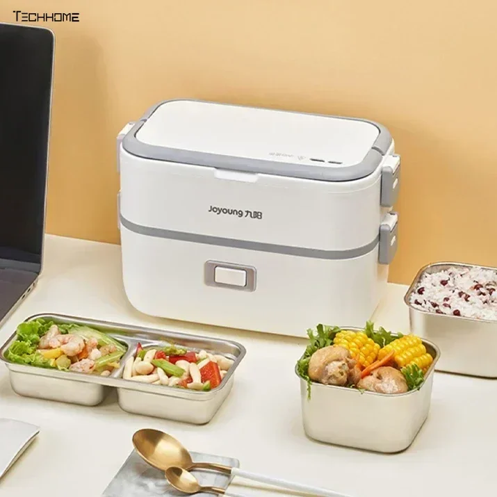 Electric lunch box New home kitchen insulation can be plugged in to heat the lunch box hot meal artifact for office workers