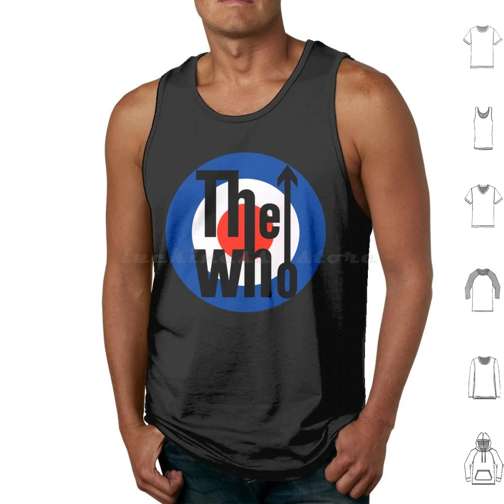 Who Band Tank Tops Vest Sleeveless Guitar Gangsters Blood Album Cover Outlaw Gentlemen Shady Ladies Album Cover Rewind Rebound