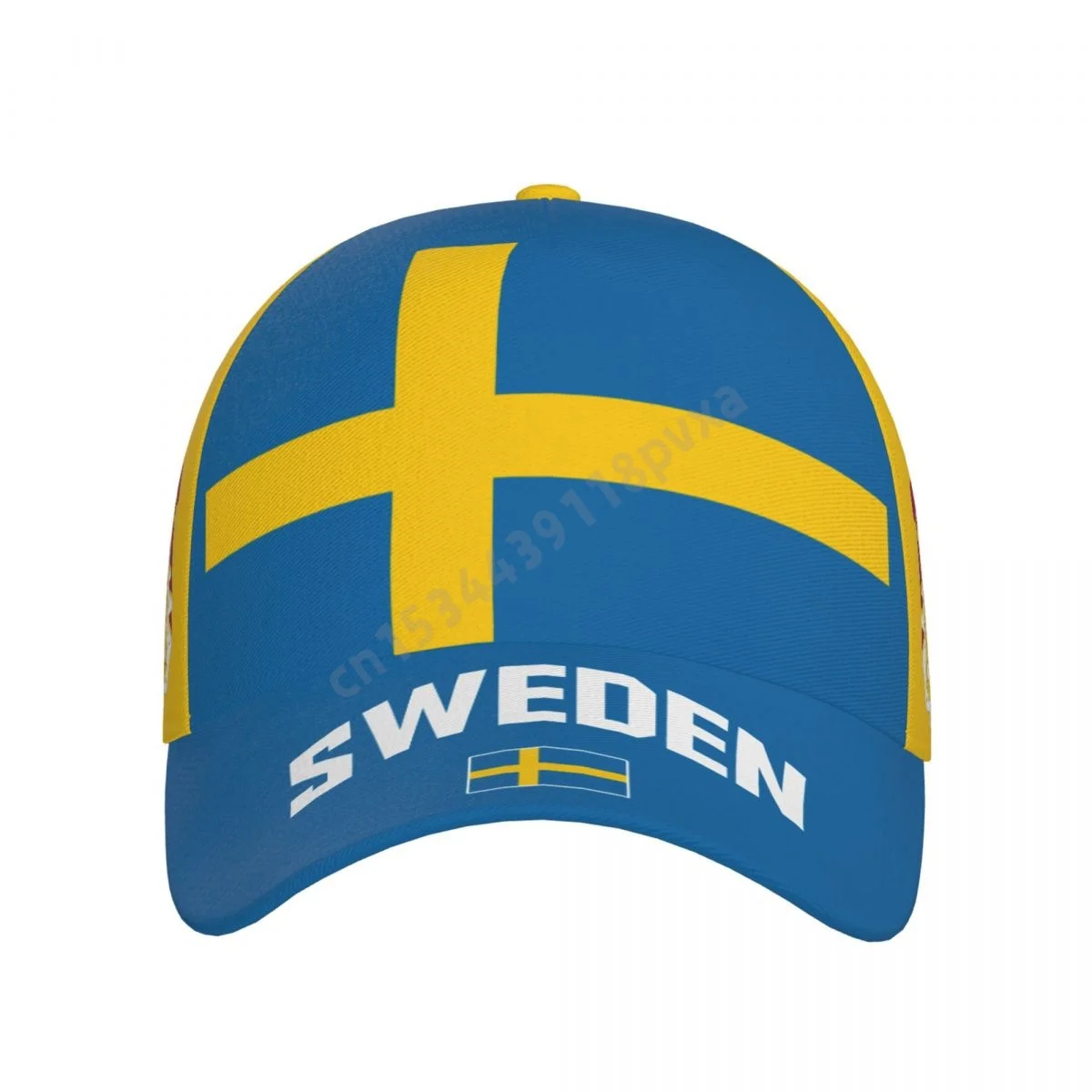 Unisex Sweden Flag Swedish Adult Baseball Cap Patriotic Hat for Baseball Soccer Fans Men Women