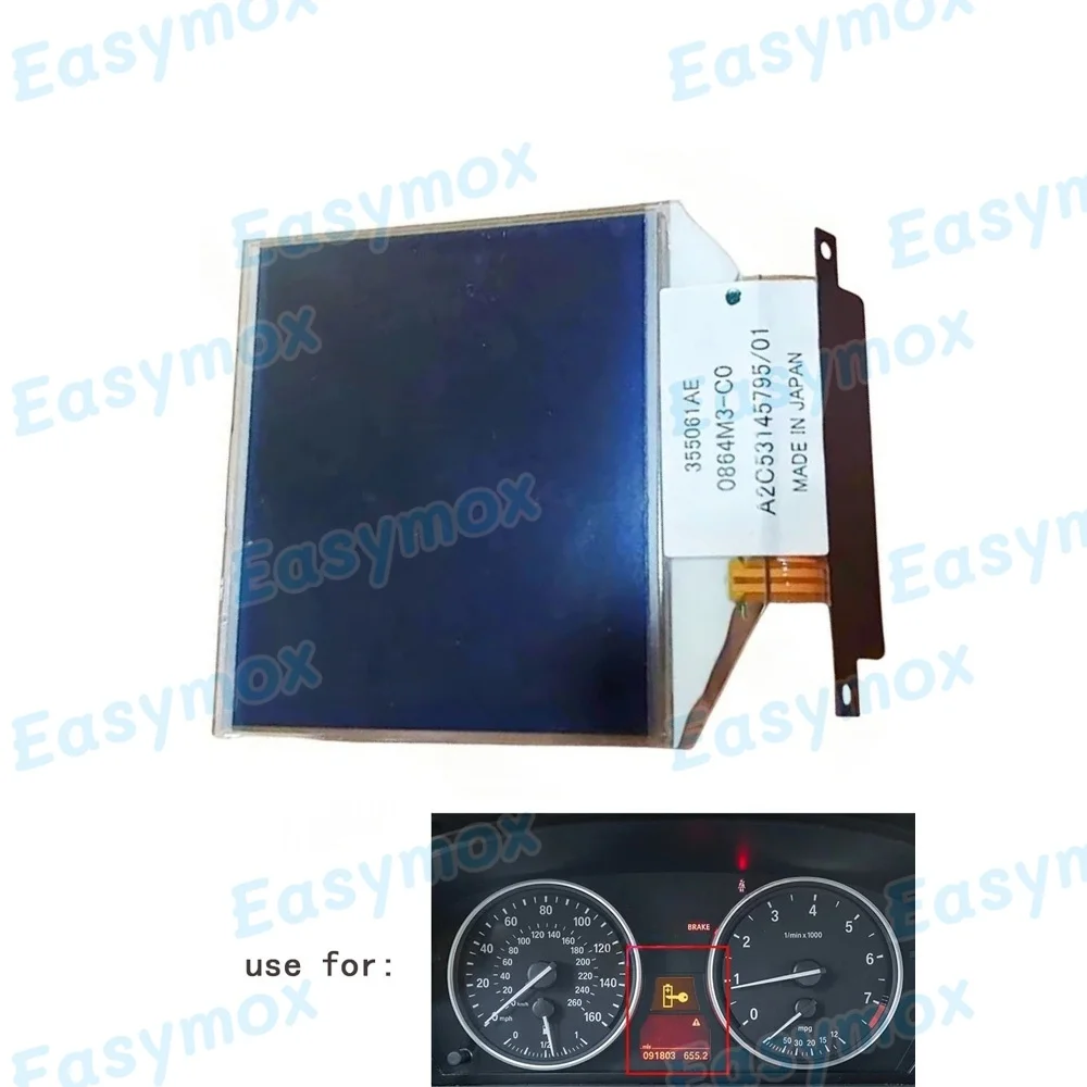 

355061AE LCD Display for BMW E60 E61 E63 E64 E70 Instrument Cluster Dashboard Screen Replacement