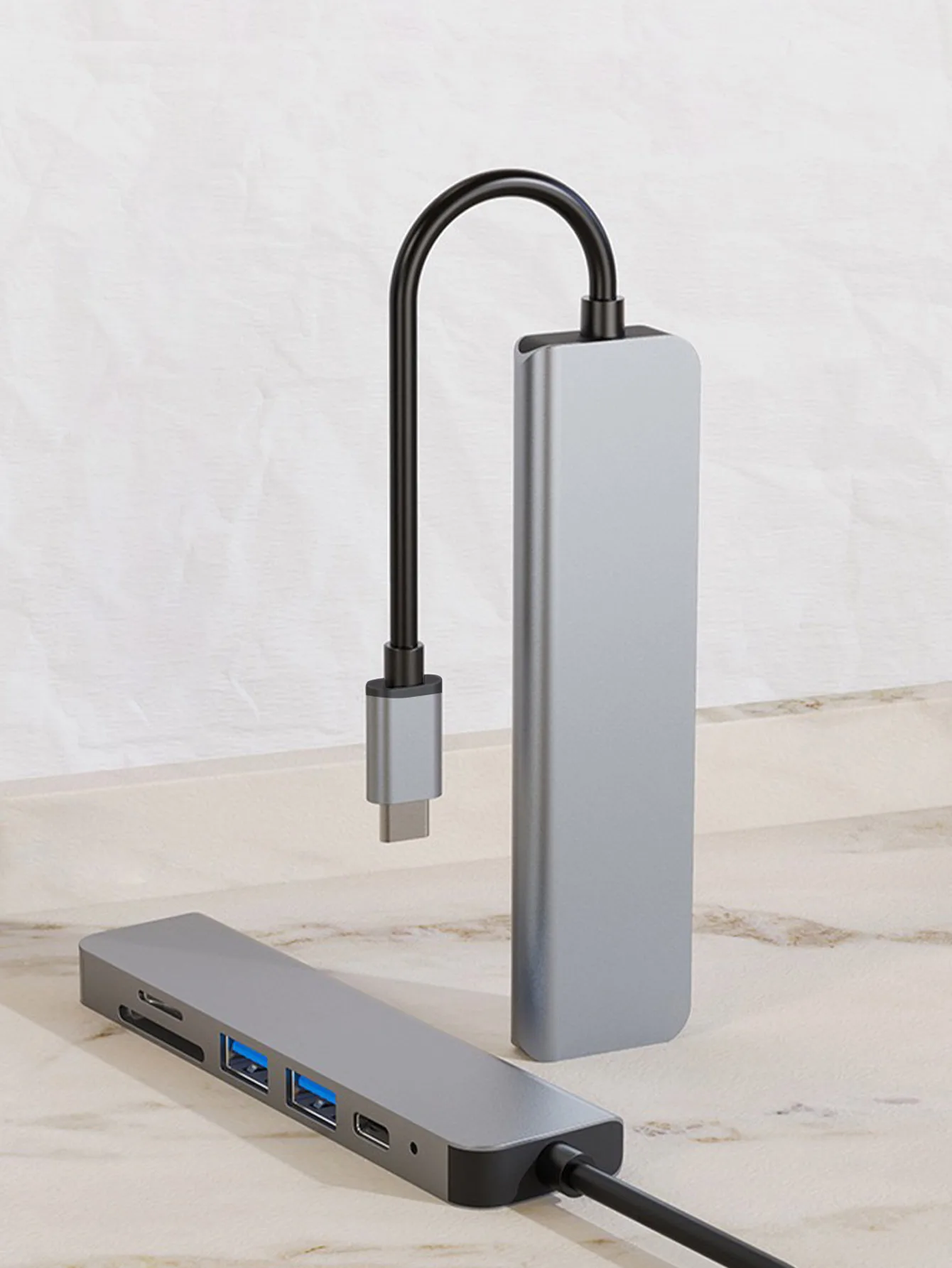 

Док-станция для мобильных телефонов и компьютеров с концентратором Type-C, разветвителем-концентратором — шесть док-станций-удлинителей USB
