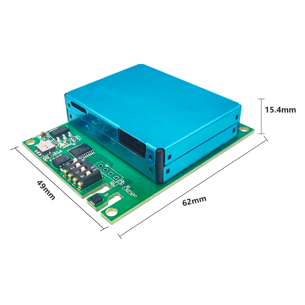 YYS 7IN1 Air Quality Sensor PM2.5 Dust Sensor CO2 CH2O Formaldehyde VOC Gas Sensor With Temperature And Humidity M702B