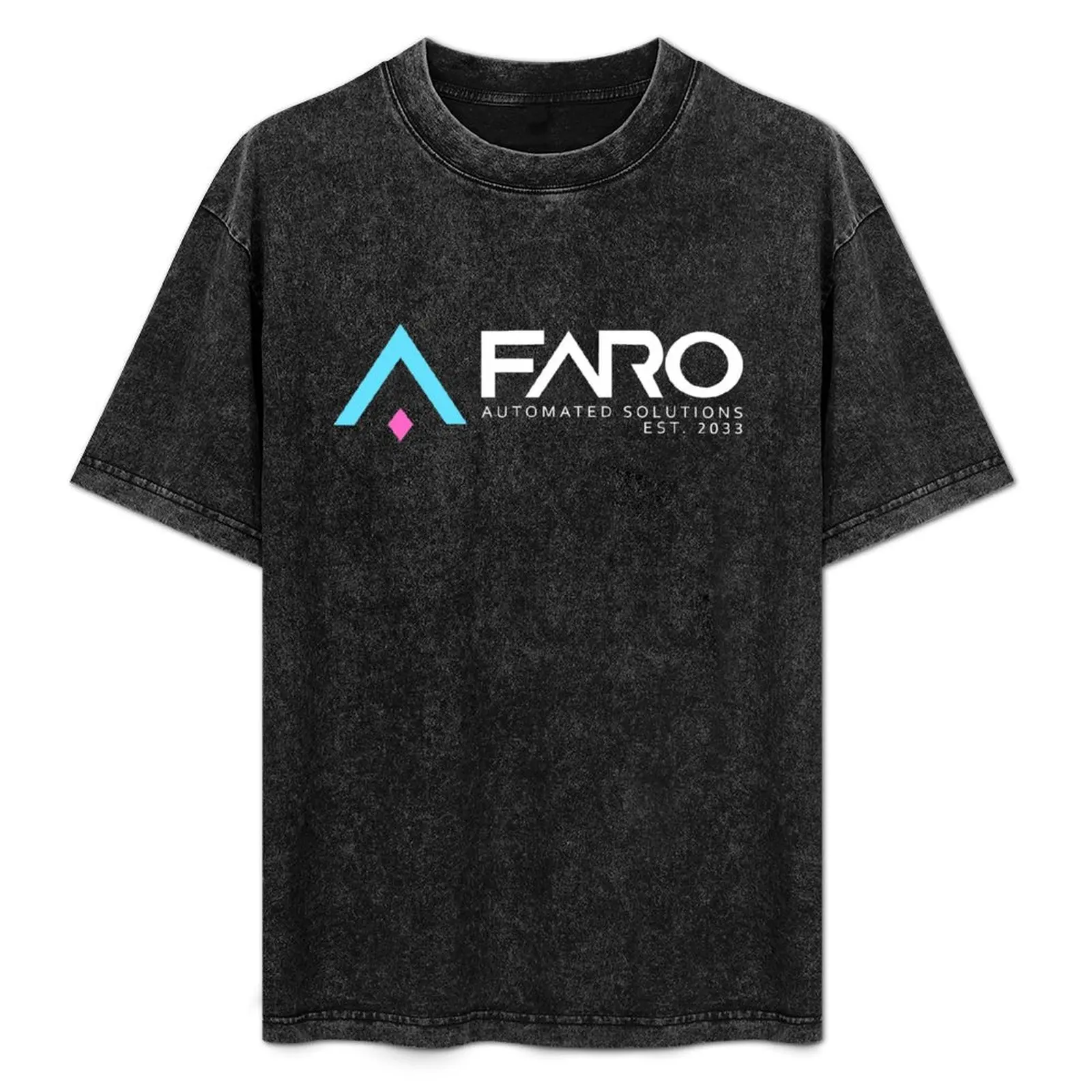 

Faro Automated Solutions Logo (Dark) T-Shirt tops quick-drying hippie clothes t shirts for men graphic