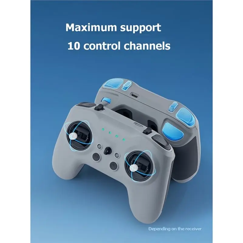 A97I-T8L Radio Controller Expresslrs 2.4Ghz Module Ergonomic Gamepad Design For FPV Drone RC Pilot B