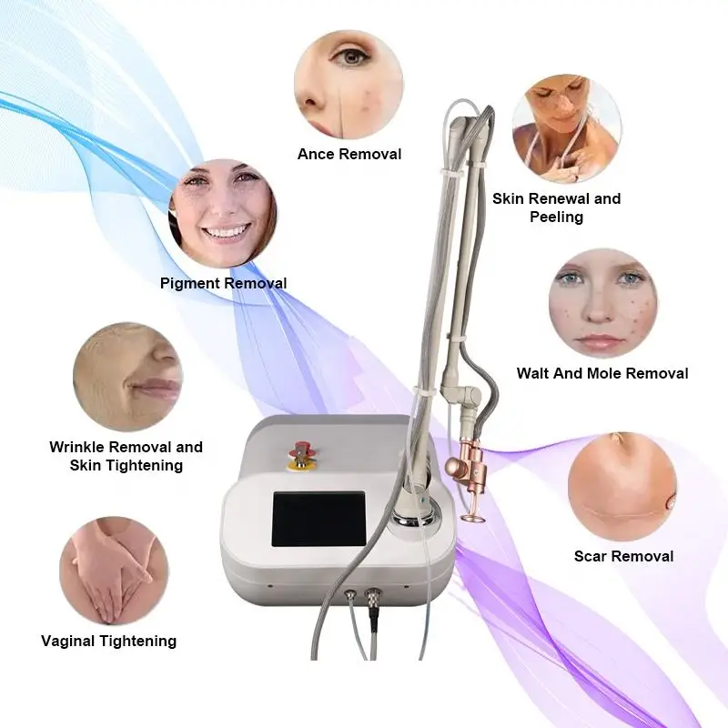 CO2 Fractional Laser Stretch Marks Pigment Removal Vagina Tightening Skin Rejuvenation Whitening Machine Beauty Salon Spa