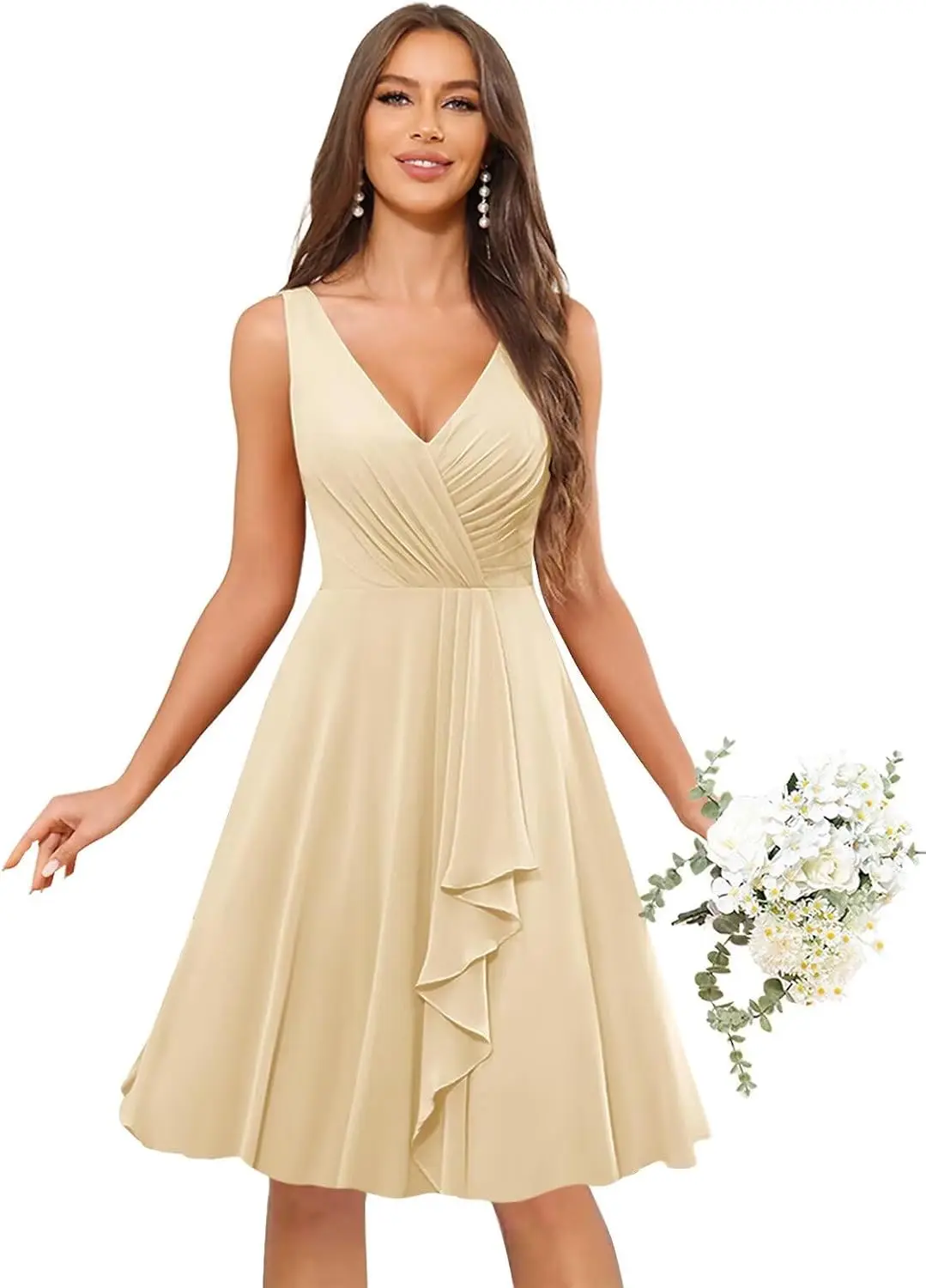 short-bridesmaid-dresses-for-women-v-neck-knee-length-pleated-ruffles-chiffon-evening-gown-evening-dresses-prom-party-dresses