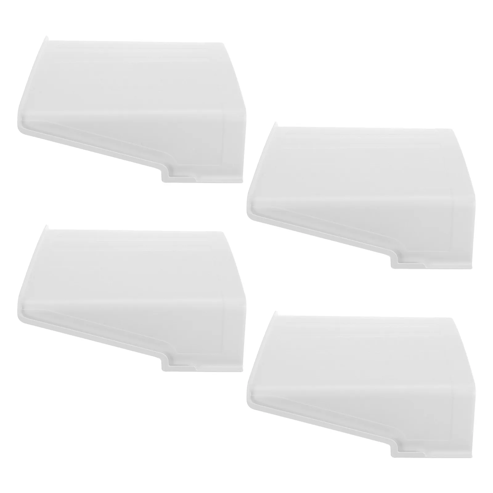 4Pcs Outdoor Camera Rain Cover Waterproof Security Camera Protective Cover for Street Park Campus Surveillance Weatherproof Sun